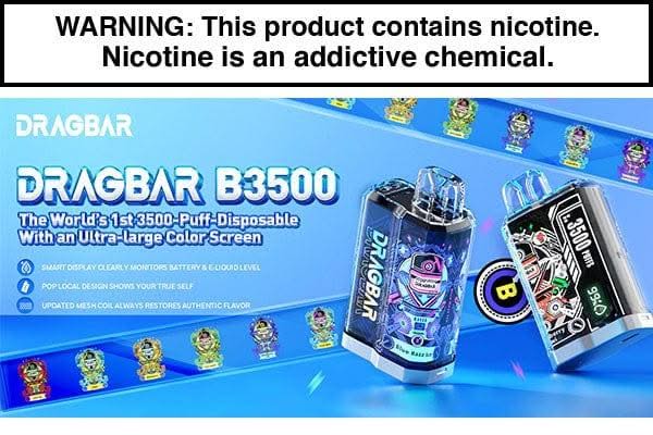Zovoo Drag Bar B3500 Disposable Vape 3500 Puffs - $4.88 - Vapejuices