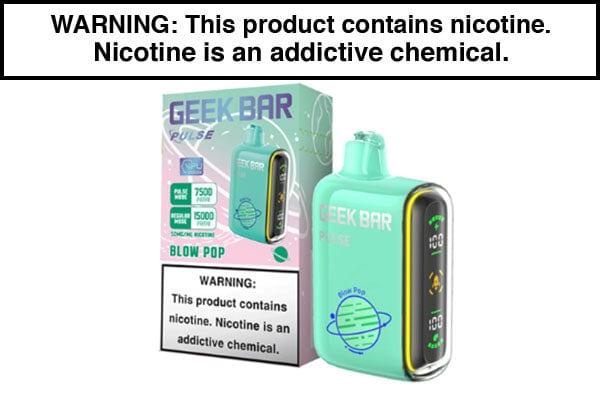 Geek Bar Pulse Disposable Vape 15,000 Puffs - $10 - Vapejuices