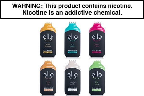 BLVK Ello Plus Disposable Vape 6000 Puffs - $6.48 - Vapejuices