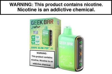 Geek Bar Pulse Disposable Vape 15,000 Puffs - $10 - Vapejuices