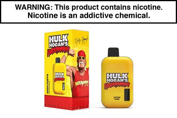 Hulk Hogan Disposable Vape 8000 Puffs - $5.98 - Vapejuices
