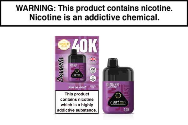 Dinner Lady Desserts 40K Disposable Vape 40,000 Puffs | $7.5 - Vapejuices