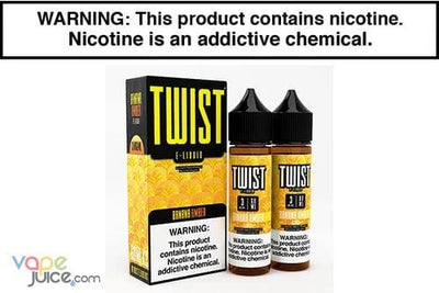 Banana Amber by Twist E-Liquid - 120ML - Vapejuices