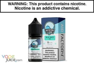 Blue Razz Ice by Air Factory Salt - 30ML - Vapejuices
