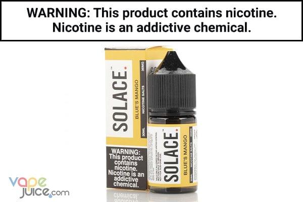 BLUE'S MANGO BY SOLACE NICOTINE SALT 30ML - Vapejuices