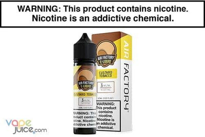 Custard Tobacco by Air Factory - 60ML - Vapejuices