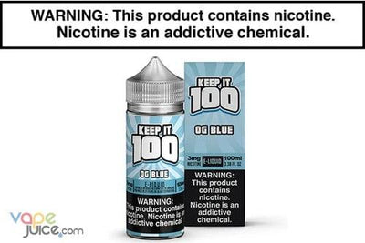 OG Blue by Keep It 100 - 100ML - Vapejuices