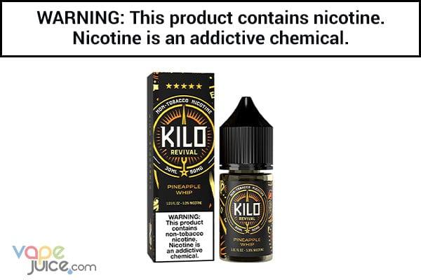 PINEAPPLE WHIP BY KILO REVIVAL SALT 30ML - Vapejuices