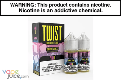 Pink 0° by Twist Salt - 60ML - Vapejuices