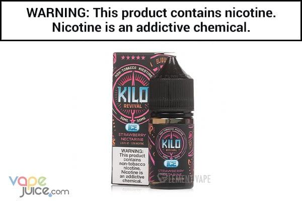 STRAWBERRY NECTARINE BY KILO REVIVAL SALT 30ML - Vapejuices