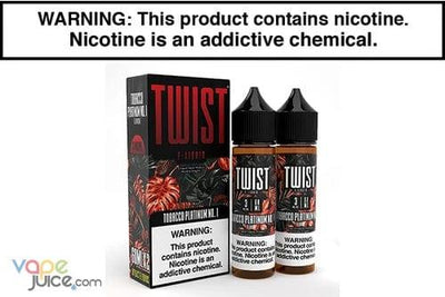 Tobacco Platinum No. 1 by Twist E Liquid - 120ML - Vapejuices