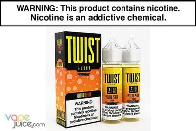 Yellow Peach by Twist E-Liquid - 120ML - Vapejuices