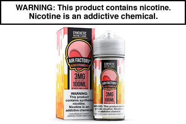 Aloha Strawberry by Air Factory Synthetic - 100ML - Vapejuices
