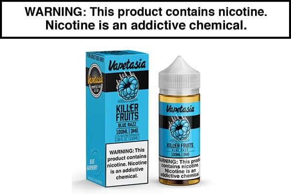 Blue Razz by Vapetasia Killer Fruits - 100ML - Vapejuices