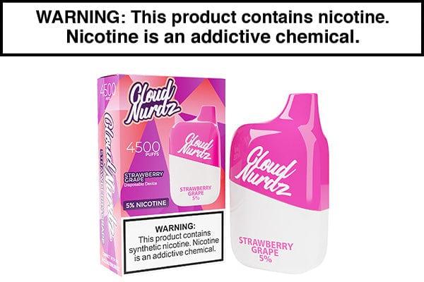 Cloud Nurdz 4500 Puff 5% Disposable Vape - $5 - Vapejuices