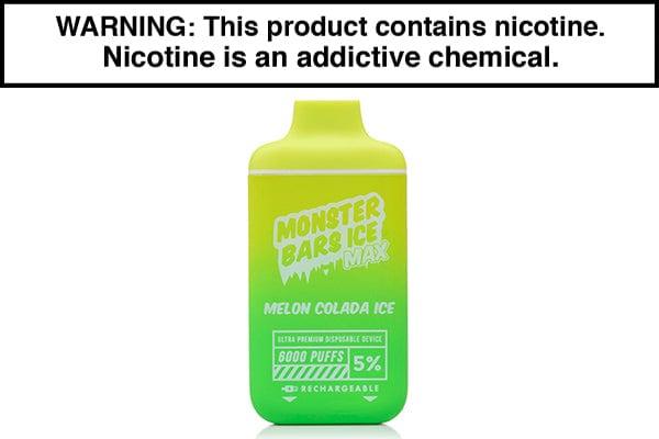 Monster Bar MAX 6000 Puff Disposable Vape - 5% - Vapejuices