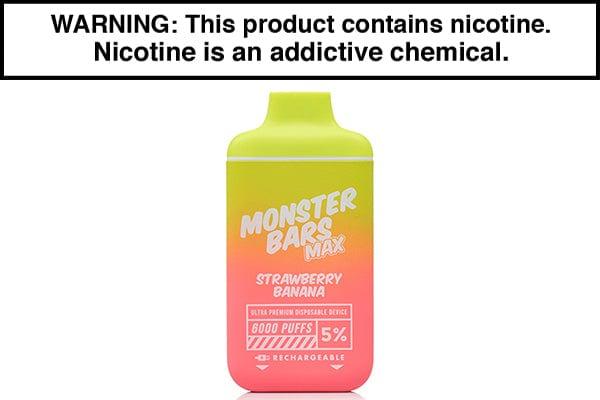 Monster Bar MAX 6000 Puff Disposable Vape - 5% - Vapejuices